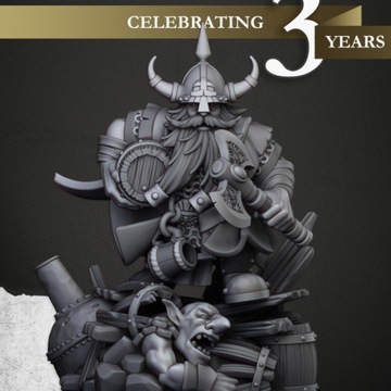 Dwarf Brewmaster Highlands Miniatures