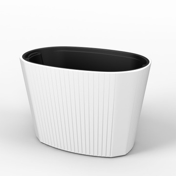 Цветочный горшок MUZA, диаметр 39см высота 81см цвет БЕЛЫЙ НОВИНКА!