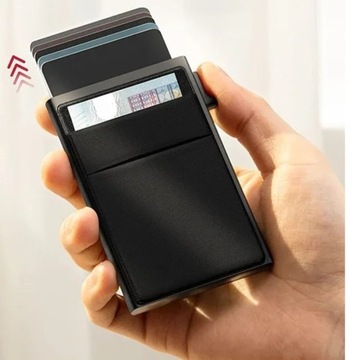 АЛЮМИНИЕВЫЙ КОШЕЛЕК RFID-КАРТОЧКА ЗАЩИТА ID-КАРТЫ ПРОТИВОВОРА
