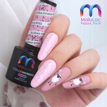 Pastelowy Zestaw do hybryd Malulac z Lampa