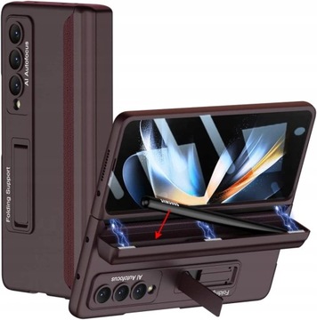 dla Galaxy Z Fold 4 Etui Zawias Uchwyt Pen z ekran