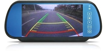 Wyświetlacz LCD TFT Monitor lusterka wstecznego,7-calowy, 800 x 480