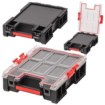 WALIZKA NARZĘDZIOWA SKRZYNKA ORGANIZER Qbrick Wkłady Piankowe System ONE M