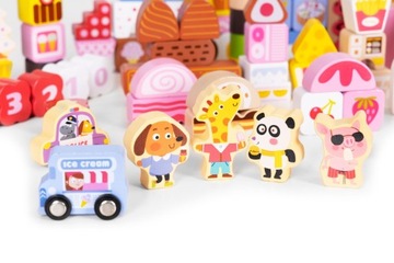 ДЕРЕВЯННЫЕ ОБРАЗОВАТЕЛЬНЫЕ БЛОКИ - CANDY CITY