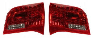 AUDI A6 C6 LAMPA TYLNA KOMBI AVANT LEWA PRAWA LED WEWNĘTRZNE KOMPLET L+P