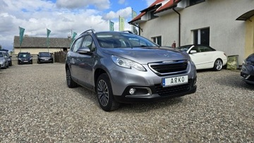 Peugeot 2008 I SUV 1.2 VTi 82KM 2014 Peugeot 2008 GAZ, PDC, skł. lusterka