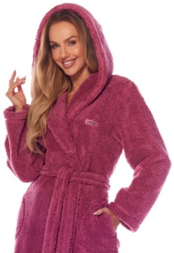 КОРОТКИЙ ТЕПЛЫЙ ПУХОВЫЙ ХАЛАТ ЖЕНСКИЙ БАНА М