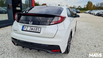 Honda Civic IX Hatchback 5d Facelifting 1.4 i-VTEC 100KM 2016 Honda Civic 1.4Benz manual Navi Kamera climatronic biala perla 1.3 99KM, zdjęcie 34