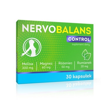 ALG Pharma Nervobalans STRES WYCISZENIE ZDROWY SEN