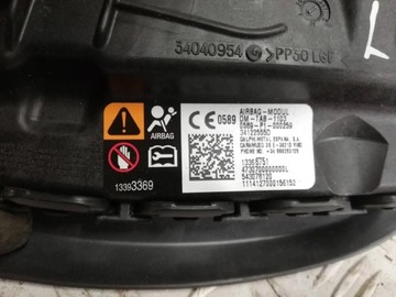 OPEL ADAM ULOŽENÍ SEDADLA LEVÝ AIRBAG 13393369