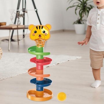 Игрушка рампа и рампа Забавная игрушка для шариков для детей, 5 слоев