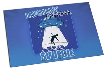 Magnes na lodówkę prezent DZIEŃ CHŁOPAKA 10x14