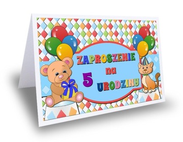 Zaproszenie zaproszenia na 1 2 3 4 5 ... urodziny
