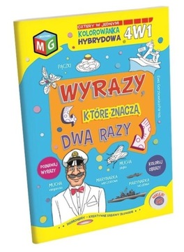 Książeczka WYRAZY KTÓRE ZNACZĄ DWA RAZY Multigra