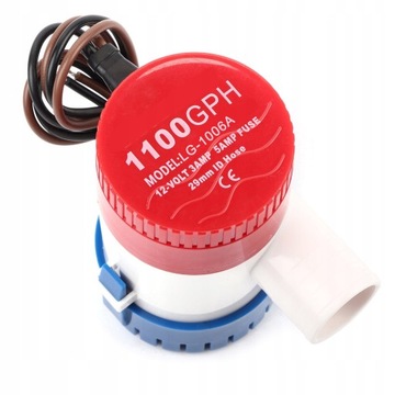 12V 3A 1100 GPH Elektryczna pompa zęzowa do wody