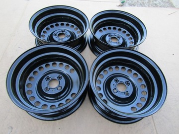 4× DISK OCELOVÝ NISSAN OE NOTE II MICRA K13 K14 6.0" X 16" 4X100 ET 50