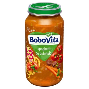 BOBOVITA JUNIOR Spaghetti po bolońsku 1-3 lata