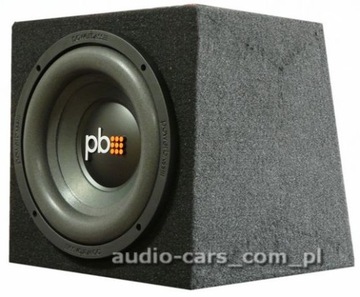 SKRZYNIA BASOWA POWERBASS S-1004 Subwoofer 25cm 275RMS Ciśnieniowa MDF