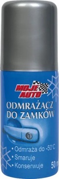 Odmrażacz do zamków Moje Auto, 50 ml
