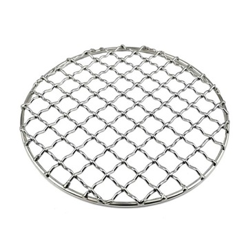 Stal nierdzewna okrągły Grill Grill siatki netto s