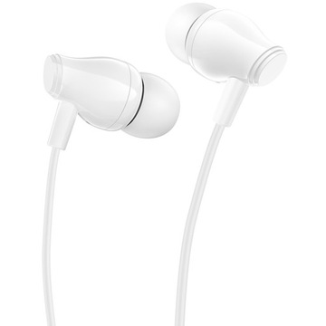 BM61 Słuchawki audio Jack 3.5mm z mikrofonem NOWE