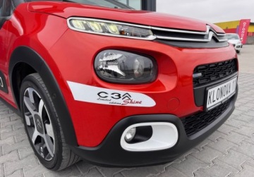 Citroen C3 III Hatchback 1.2 PureTech 82KM 2017 Citroen C3 bezwypadekserwisSHINEjak nowe 1.2 Benzyna 82KM, zdjęcie 5