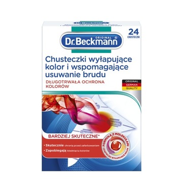 Dr. Beckmann chusteczki wyłapujące kolor i brud