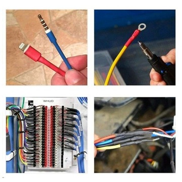 Термоусадочные трубки комплект трубок СОЕДИНИТЕЛИ 580шт Комплект термоусадочных шлангов