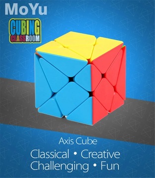 Moyu Meilong MoFangJiaoShi 3x3 Windmill Axis Fisher Magic Cube 3x3x3 Puzzle