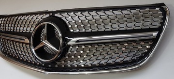 MERCEDES V-CLASS W447 АЛМАЗНЫЙ ГРИЛЬ