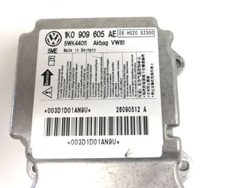 1K0909605 MODUL AIRBAG VW SCIROCCO 137 138 1.4 TSI 90KW