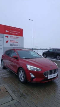 Ford Focus III Sedan Facelifting 1.0 EcoBoost 125KM 2018 Ford Focus Ford Focus 1.0 salon PL, kamera, serwisowany, Gwarancja, FV VAT, zdjęcie 3
