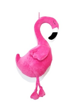 PODUSZKA FLAMING MASKOTKA CIEMNY RÓŻ XXL 62 cm