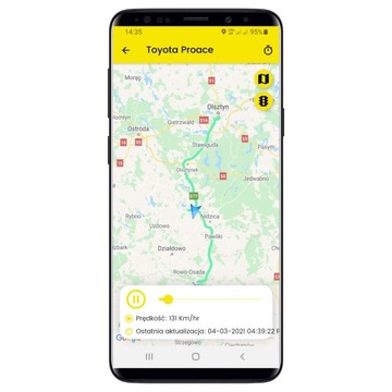 GPS-локатор GPS4YOU OBD для сервера SIM-карты автомобиля PL без подписки