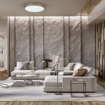 Потолочный светильник SHINY CLEAR 34Вт Ø490 мм