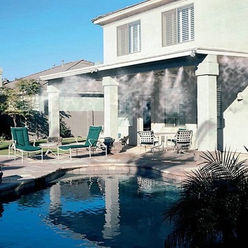 САДОВАЯ ВОДЯНАЯ ЗАВЕСА SPINNER MIST С НАСАДКАМИ ДЛЯ САДОВОЙ ТЕПЛИЦЫ 10М