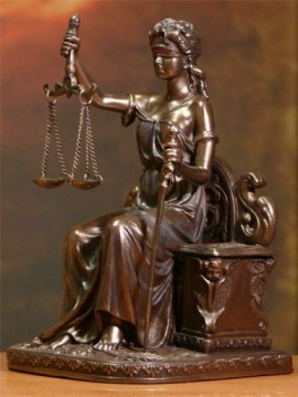 Статуэтка TEMIDA VERONESE, подарок Юристу, Адвокату, Нотариусу