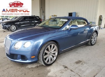 Bentley 2012 Bentley Continental GT C 2012 6.0l 6.0 Benzyna 567KM