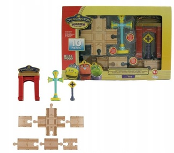 Tory do stacyjkowa - drewno. Chuggington