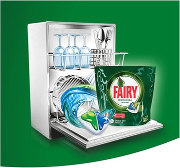 FAIRY Оригинальные капсулы для посудомоечной машины 100 шт.