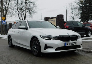 BMW Seria 3 G20-G21 2021 BMW Seria 3 2.0D z Gwarancja Line Shadow Model 2022r 2.0 Diesel 150KM, zdjęcie 12