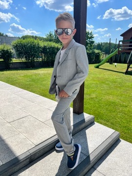 Костюм серых мальчиков 2 частично р. 140