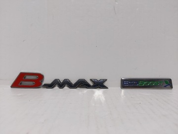 FORD B-MAX ECOBOOST 12-17 ZNAK ZNAKY NÁPIS LOGO ORIGINÁLNÍ