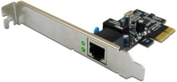 Проводная сетевая карта PCIe 2x RJ45 1xGigabit