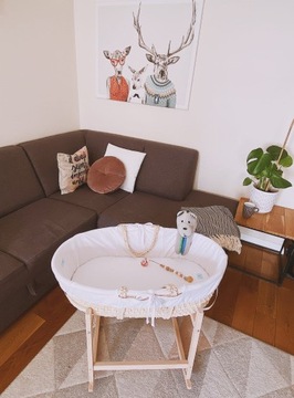 Колыбель-корзина «Мозес» Ahoy Baby Stand Rocker