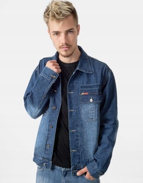 Kurtka Katana Bluza Męska Jeansowa Jupa J97-4 r XL