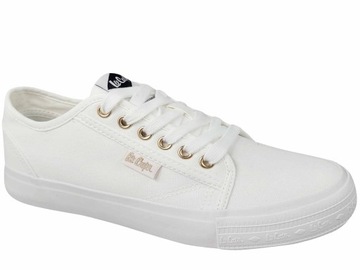 LEE COOPER SNEAKERS LCW 24 31 2201 BUTY DAMSKIE TRAMPKI TENISÓWKI ECRU