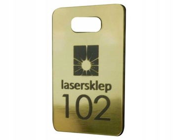 Брелоки для гардеробных брелок ДВУХСТОРОННИЕ ЦИФРЫ 6х3 см 10 шт.