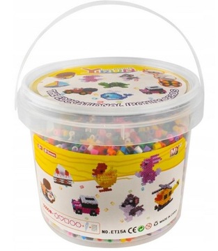 Набор бусин для глажки 5000 шт + шаблоны