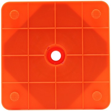 Стойка шлагбаумная 4 шт. 245х245ММ складная со светоотражающим воротником